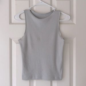 AFENDS • Peony Organic Rib High Neck • MEDIUM